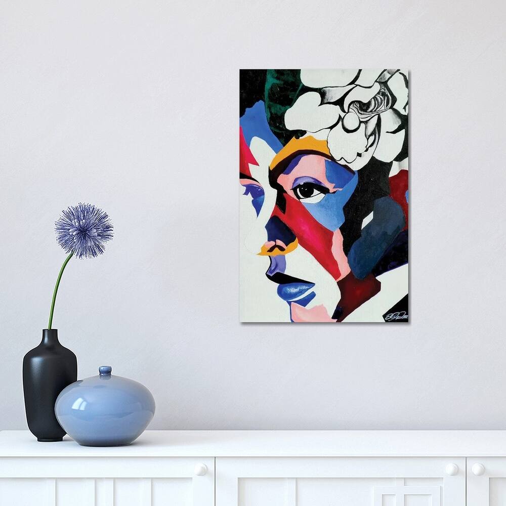 iCanvas "Heartache Sit Down" by Vakseen Canvas Print