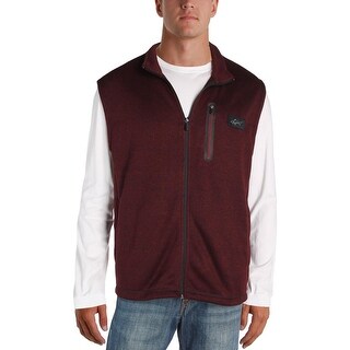 Shop Greg Norman For Tasso Elba Mens Casual Vest Fleece Heathered