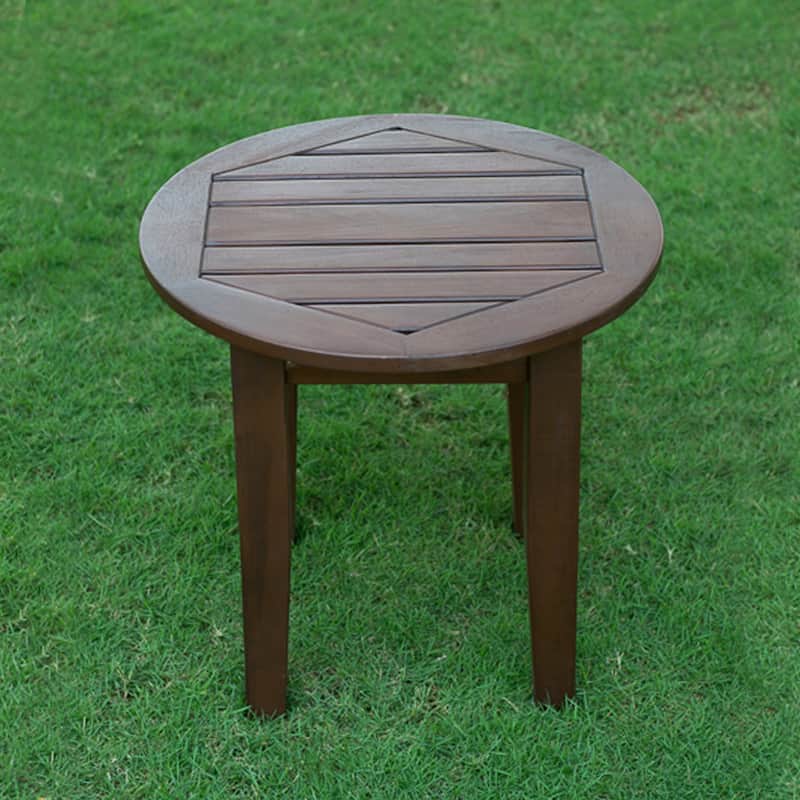 Cambridge Casual Alston Wood Outdoor Side Table