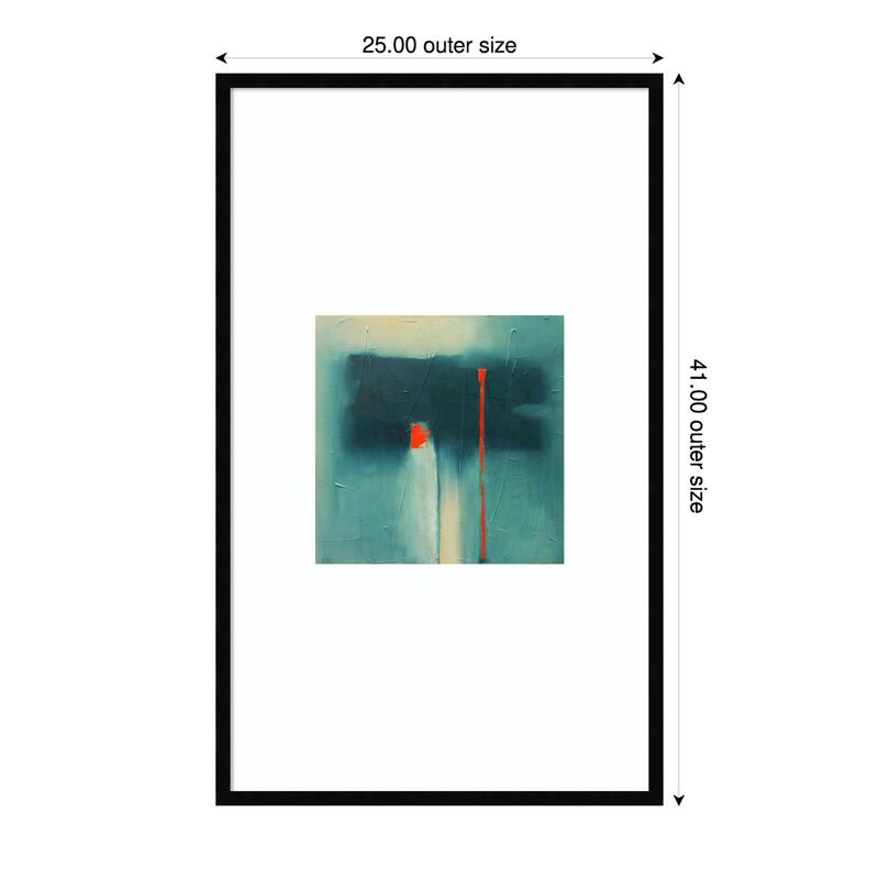 Incubator of Renewal by Heidi Hybl Wood Framed Wall Art Print - Black