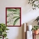 preview thumbnail 13 of 118, Orchid Blooms I -Framed Print w/glass-Cherry Red