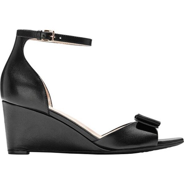Cole haan tali bow wedge sandal