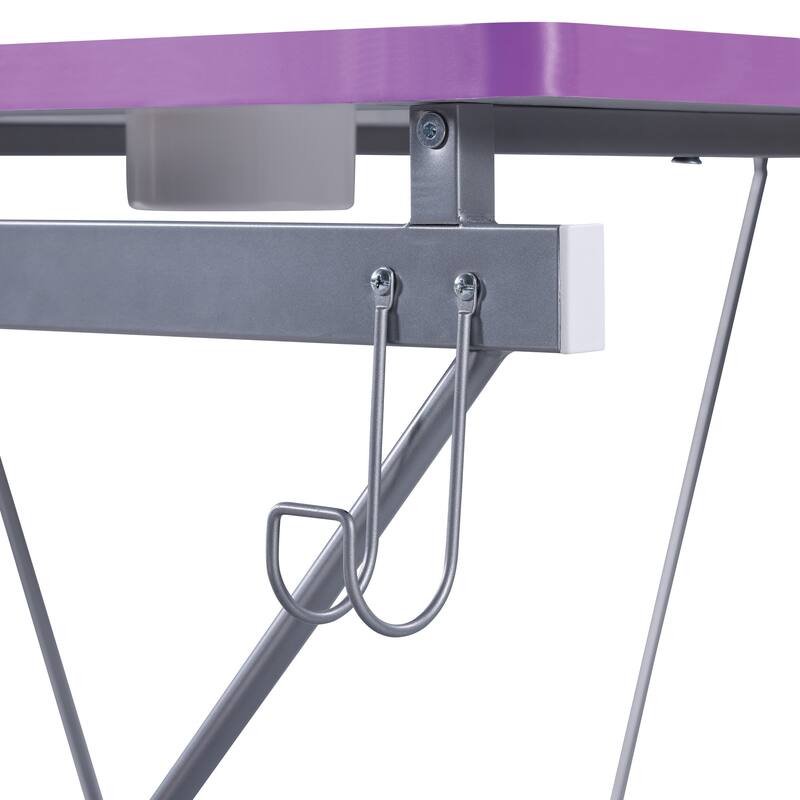 Emulator Battlestation Gaming Desk with RGB LED Lights