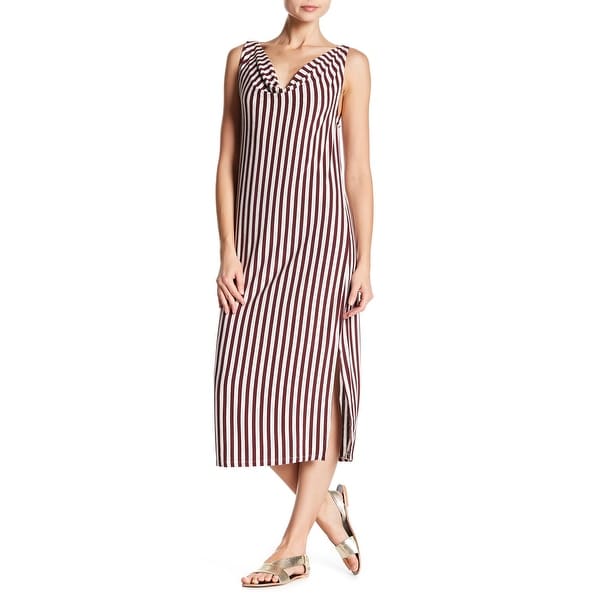 cowl neck shift dress