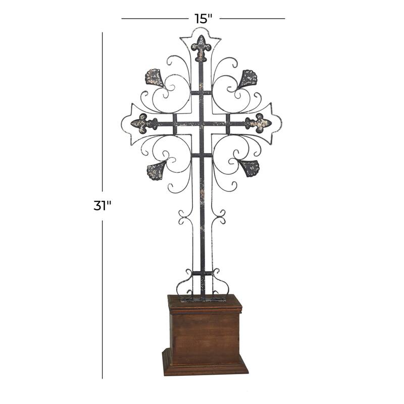 Iron French Country Sculpture
