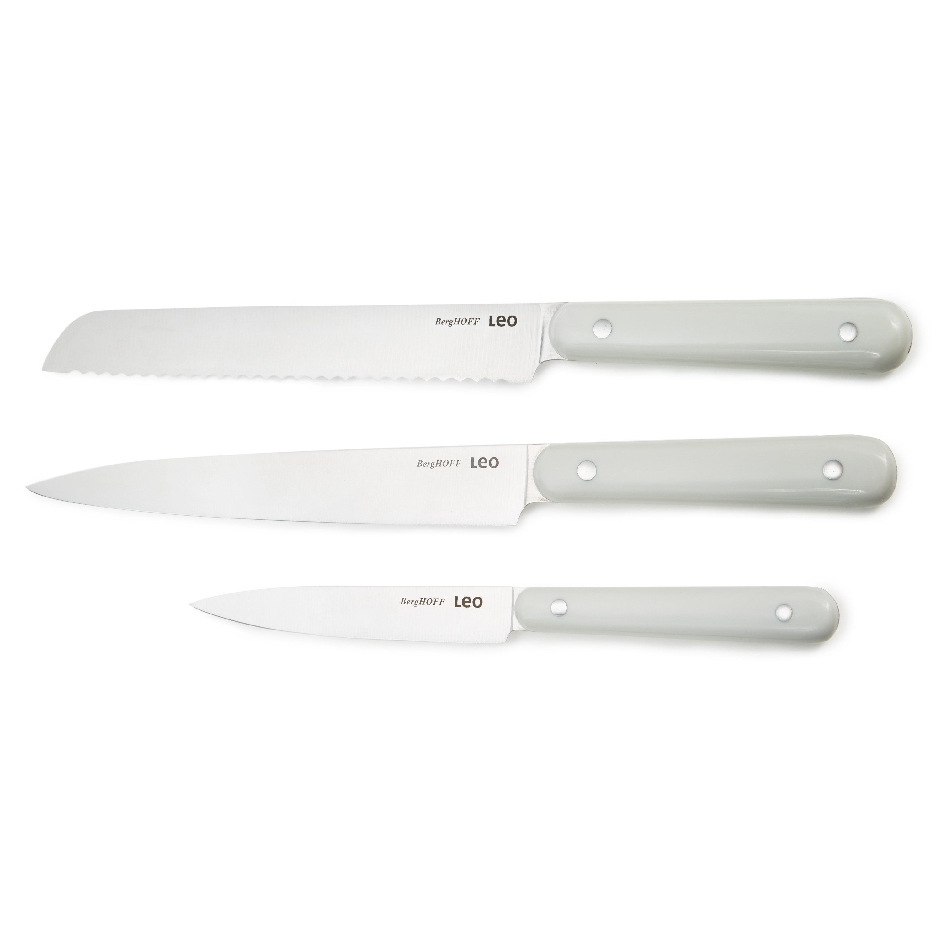 BergHOFF Spirit 3Pc Cutlery Set, Stainless Steel Blades