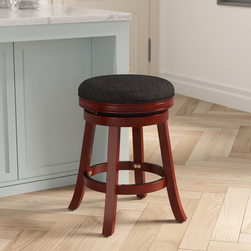 DTY Indoor Living Creede Backless Swivel Stool
