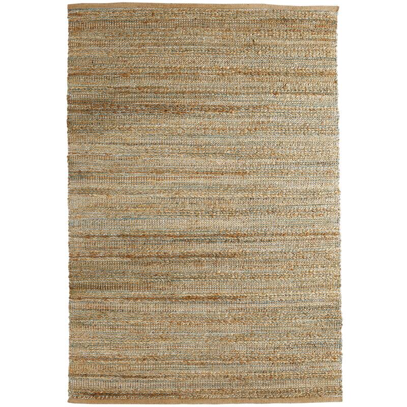 Sevita Neveah Farmhouse Jute and Chenille Indoor Area Rug - 7'9" x 9'9"