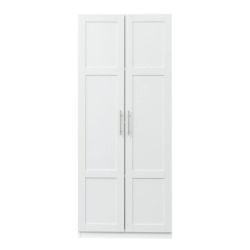 70.8'' Storage Cabinet with Adjustable Shelving For Kitchen or Bedroom