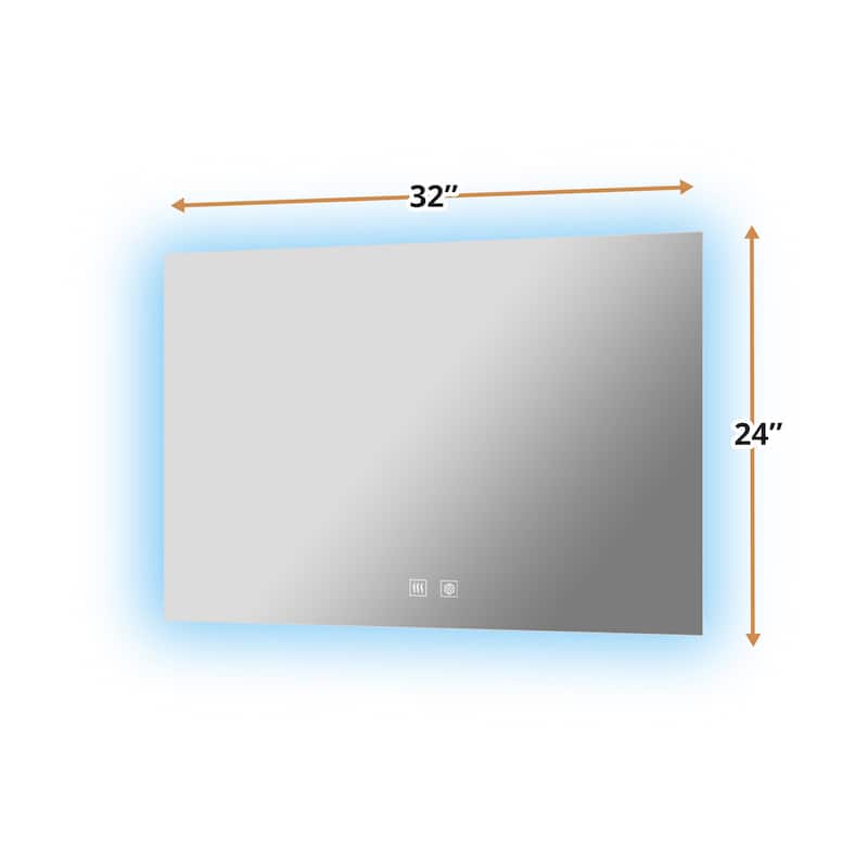 Vellum LED Bathroom Vanity Mirror - N/A