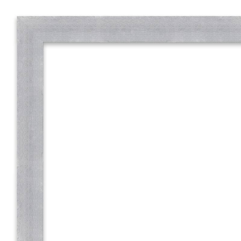 Amanti Art Grace Brushed Gold Narrow Framed Dry Erase Magnetic Board