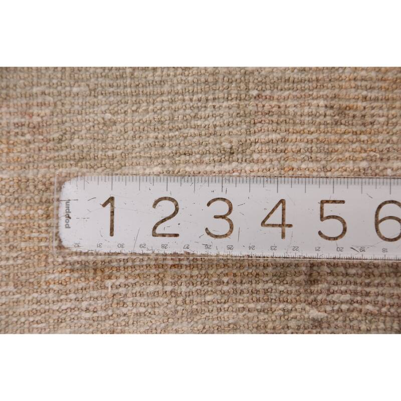 Hand Knotted Oriental 100% Wool Carpet Transitional Geometric Beige & Ivories Anatolian Area Rug - 2' 9'' X 1' 7''