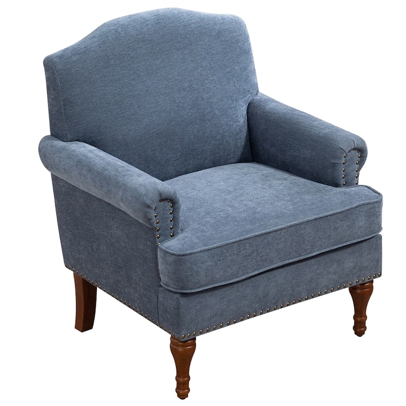Comfy Chenille Club Sofa Chair