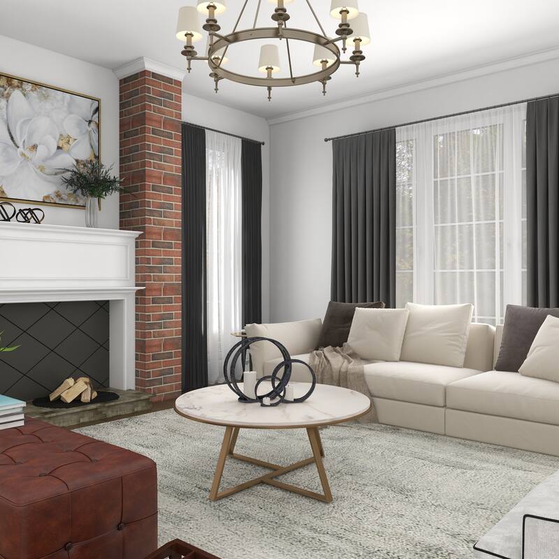 Silver Ceramic Pillar 3 Plate Candle Holder (Set of 3) - 14 x 5 x 13Round