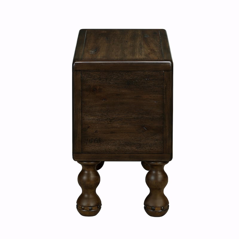 3-Piece Solid Wood Living Room Table Set