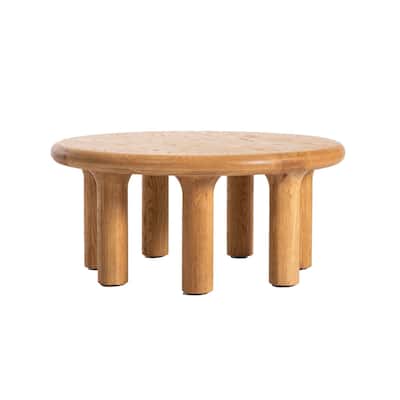 Madron Solid Oak Coffee Table, Brown