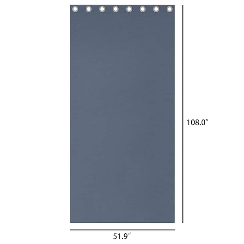 Corvus Gambia Sunbrella Outdoor Window Curtain (1 Panel)