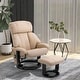 preview thumbnail 11 of 9, Massage Recliner Chair with Ottoman, 360 Swivel Recliner and Footstool