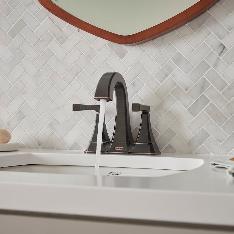 American Standard 7612.207 Crawford 1.2 GPM Centerset Bathroom Faucet