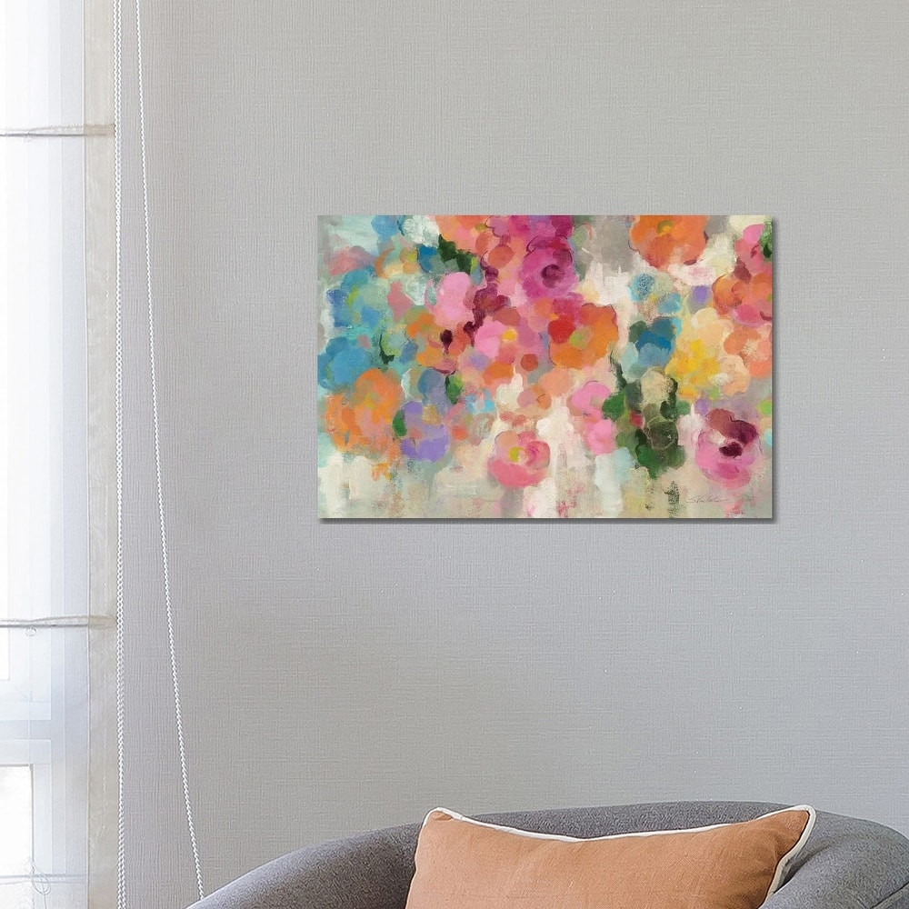 iCanvas "Colorful Garden I" by Silvia Vassileva Canvas Print