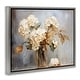 preview thumbnail 16 of 26, Stupell Aged With Grace Hydrangeas Framed Floater Canvas Wall Art Design By LSR Creative Studio