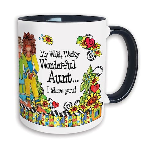 My Wild, Wacky, Wonderful Aunt Coffee Mug - 4.380 x 4.130 x 4.130