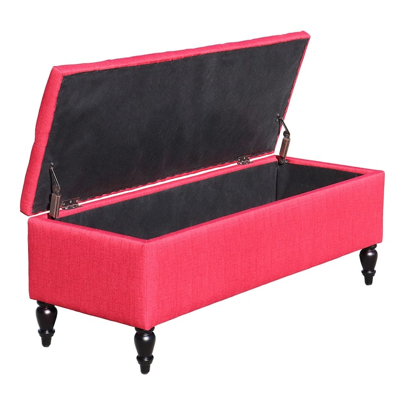 Maypex 45 in. Upholstered Storage Bench