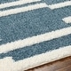 preview thumbnail 10 of 9, Livabliss Rodos Modern Stripe Plush Area Rug