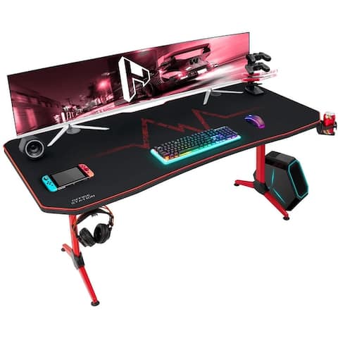 Homall Y Shaped Gaming Desk Computer Desk Table