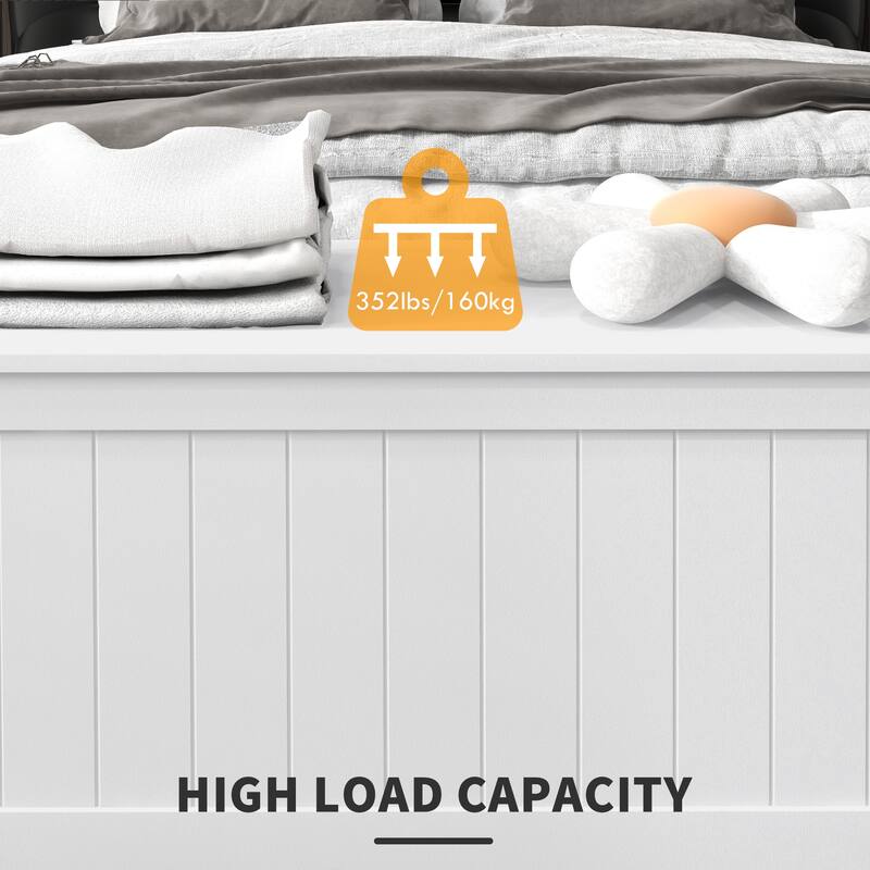 39.4" Storage Chest w/ 2 Safety Hinges