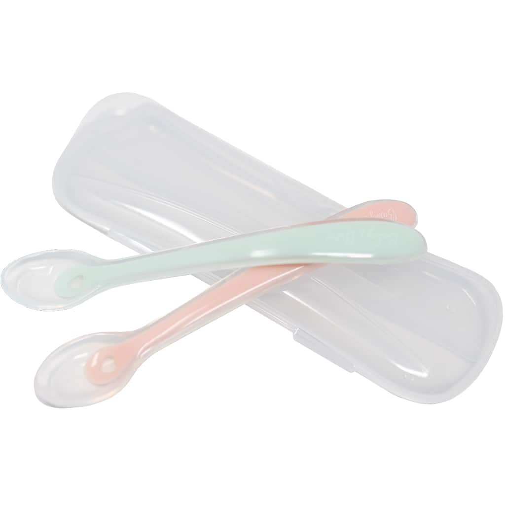 Baby's Brew Soft Spoon Set With Case - Multi