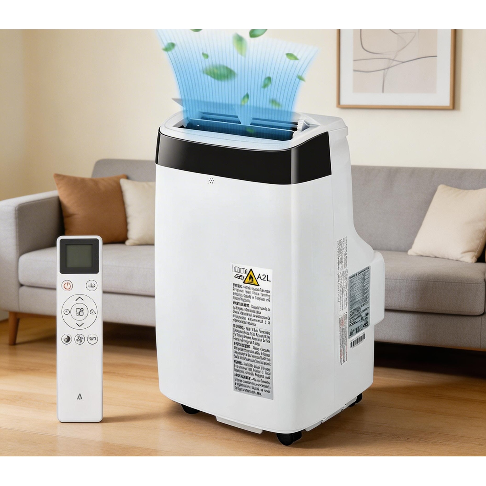 10000 BTU Portable Air Conditioner, Cool Up to 450 Sq.ft