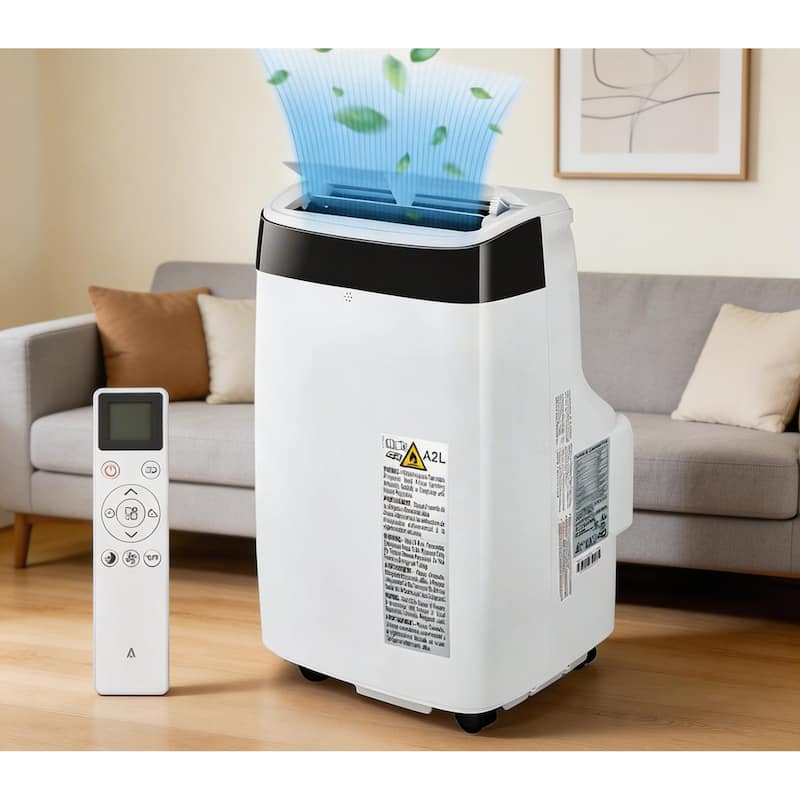 10000 BTU Portable Air Conditioner, Cool Up to 450 Sq.ft - White