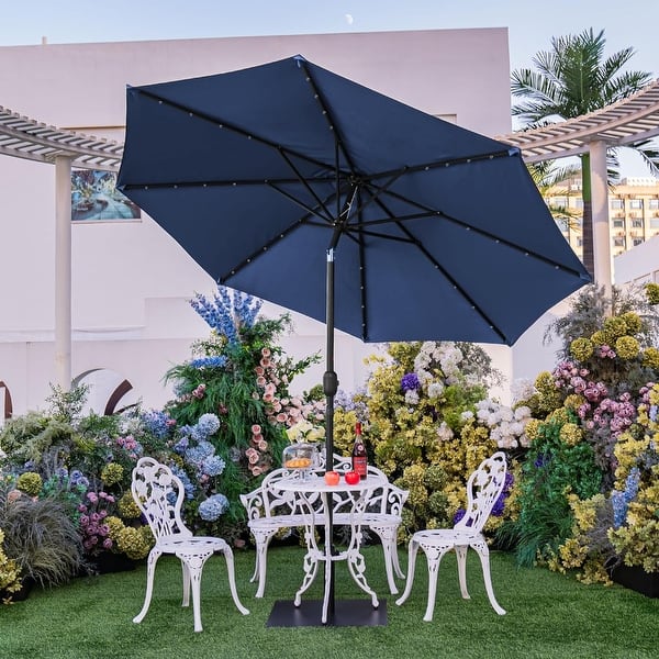 lighted olefin patio umbrella Sundale Outdoor 5-Year-Non-Fading Solar 88 LED 10FT Solar with Sand Bag Base, Outdoor Umbrella with Tilt and Crank, Red : Patio, Lawn & Garden Enjoy day or night with our solar patio umbrella featuring 32 LED lights Olefin Patio Umbrellas at