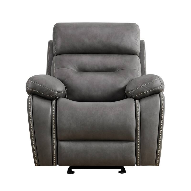 Spruce & Spring Lauren Manual Recliner Glider Rocker Chair for Living Room