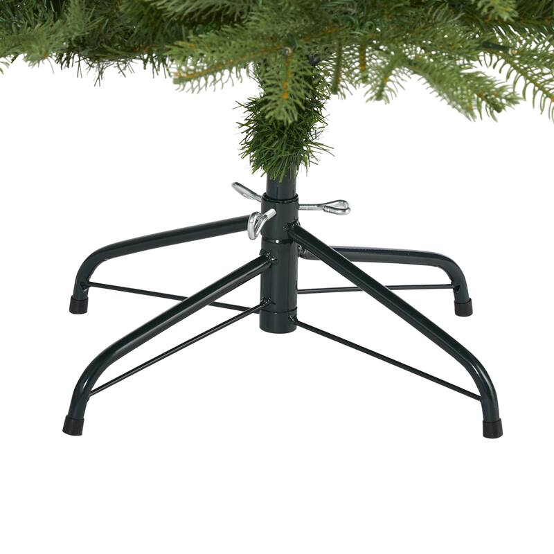 5' Pre-Lit Vancouver Fir Artificial Christmas Tree, Clear LED Lights - 5 Foot