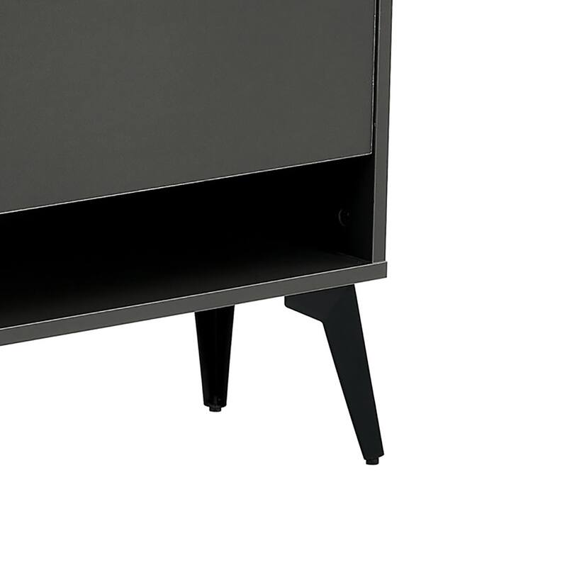 Minimalist Design Wooden Shoe Storage Cabinet, For Entrance Hallway Use
