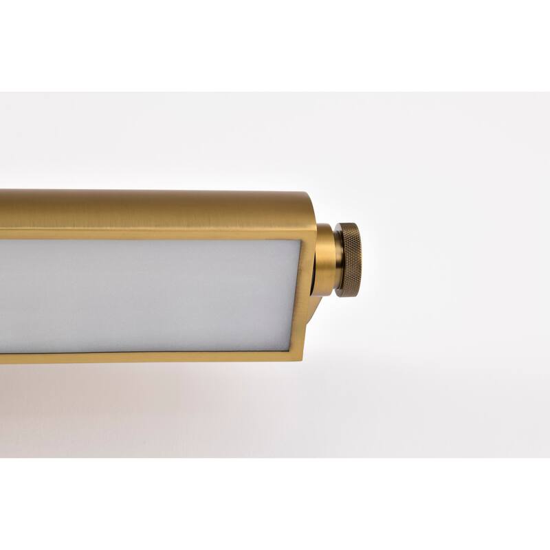 Auden 24 Inch LED Vanity 3 CCT Selectable Vintage Brass Finish Acrylic Lens - Vintage Brass