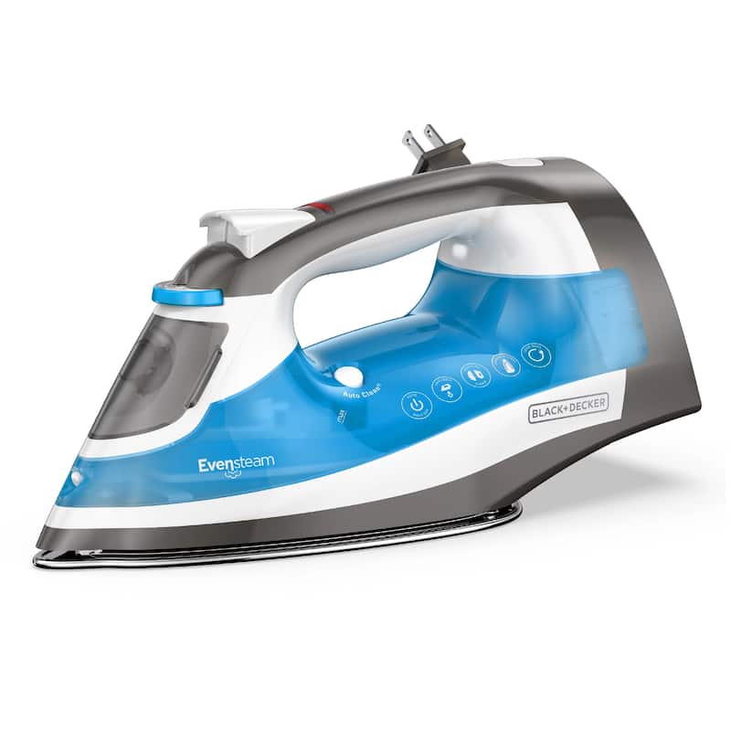 Black and Decker One Step Steam Iron - Blue - Steam Irons