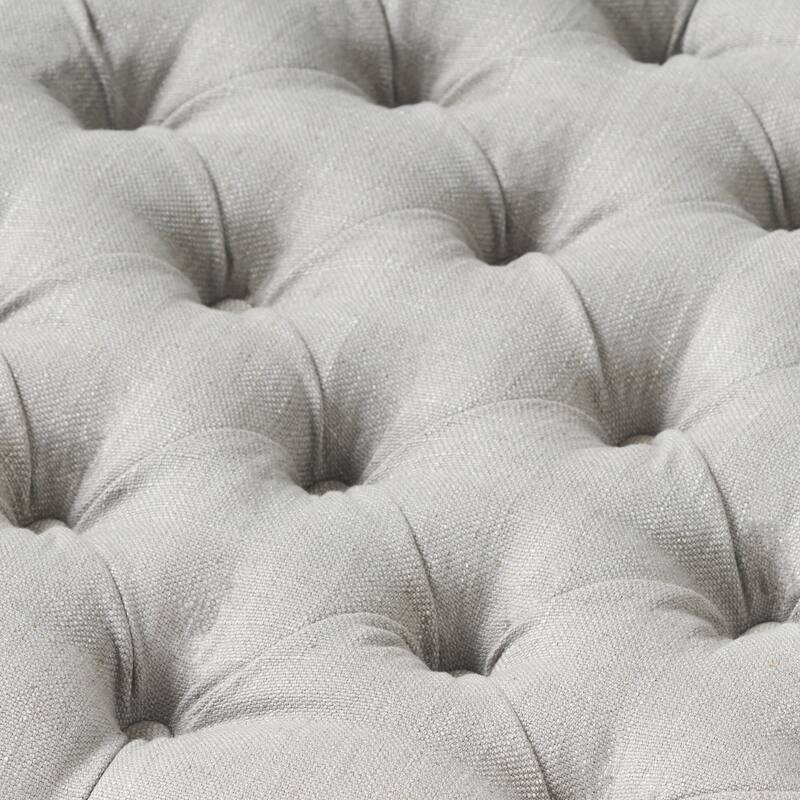 Hikaru Fabric Storage Ottoman by Christopher Knight Home