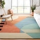 preview thumbnail 1 of 72, SAFAVIEH Handmade Rodeo Drive Sofoula Mid-Century Modern Abstract Wool Rug 12' Square - Gold - Square