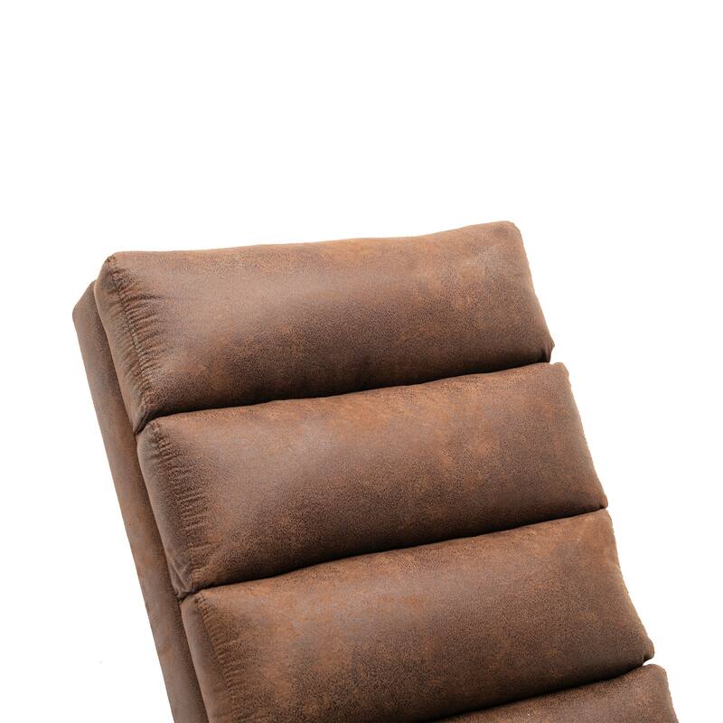 Linen Chaise Lounge Indoor Chair