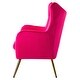 preview thumbnail 96 of 136, Lara Tufted Wingback Accent Chair