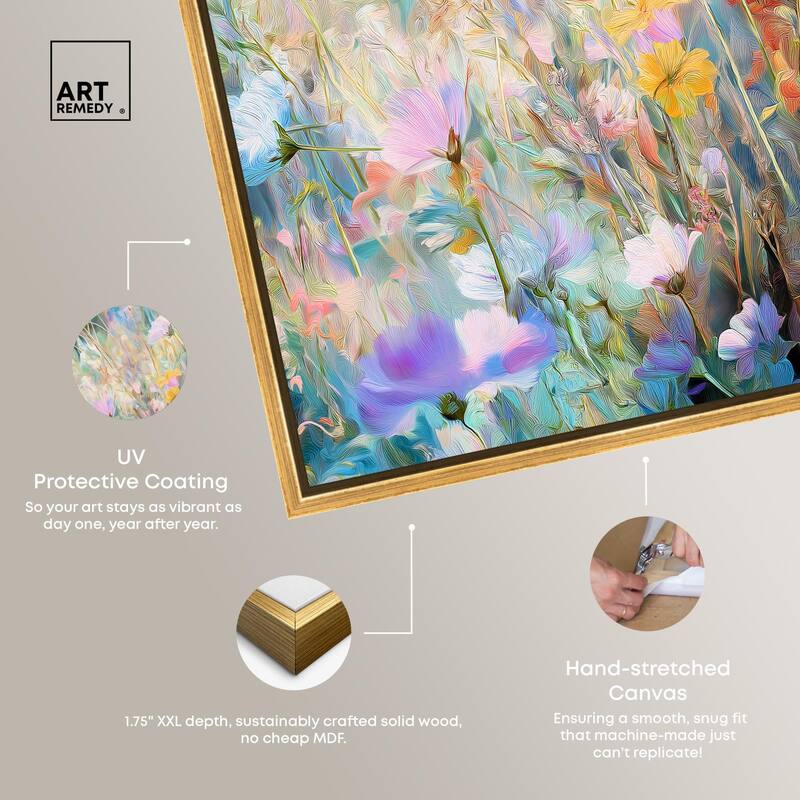Cosmos Cascade Canvas by Art Remedy
