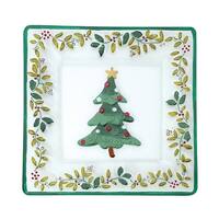 Faux Christmas Greenery Decor 5.8in x 5in