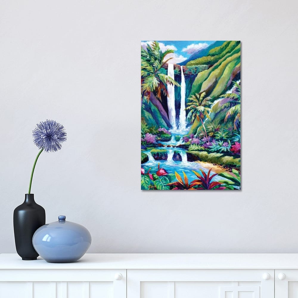 iCanvas "Paradise Falls" by John Clark Canvas Print