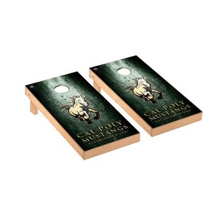 Cal Poly Mustangs Museum Cornhole Board Set