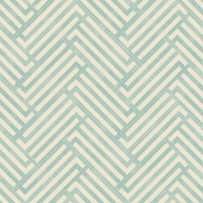 Green Modern Strips Removable Wallpaper - 10'ft H x 24''inch W