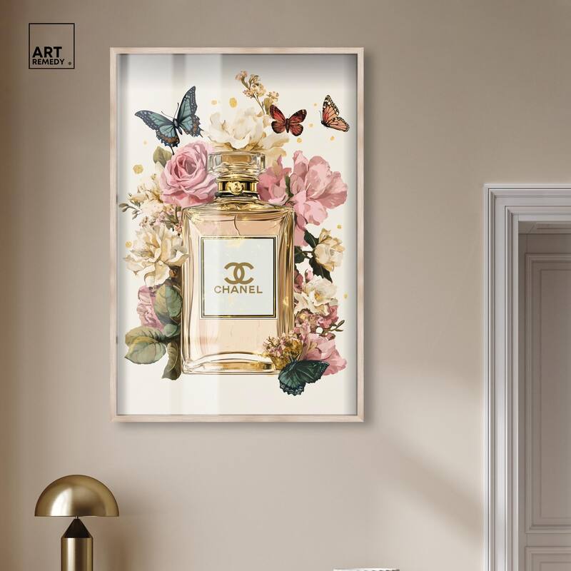 Glam Bloom Butterfly Perfume Shadowbox by Art Remedy