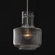 preview thumbnail 12 of 10, Nyla 1-light Pendant w/ Clear Fluted Glass